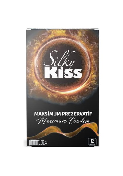 Silky Kiss Maksimum Tırtıklı 12'li Prezervatif - 5'li Paket