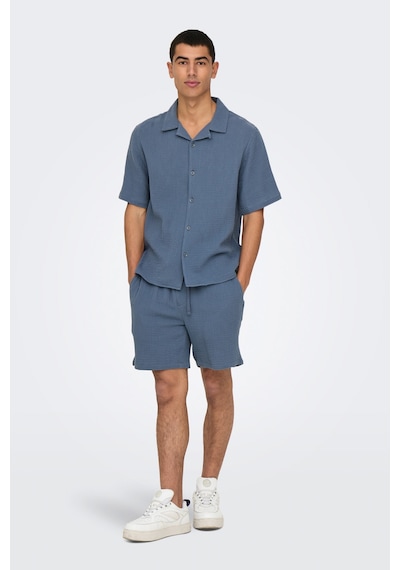 Only & Sons Only&sons Onstel-pas 0158 Shorts Mavi Erkek Şort Mavi