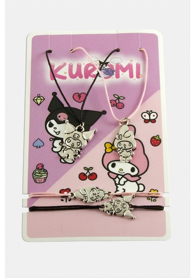Csmtex 3 Best Friends Arkadaş Deri Set Kolye-renkli Çok renkli