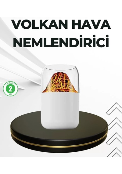Usb Şarjlı Volkanik Tasarımlı Buhar Makinesi Çok Renkli 45369483