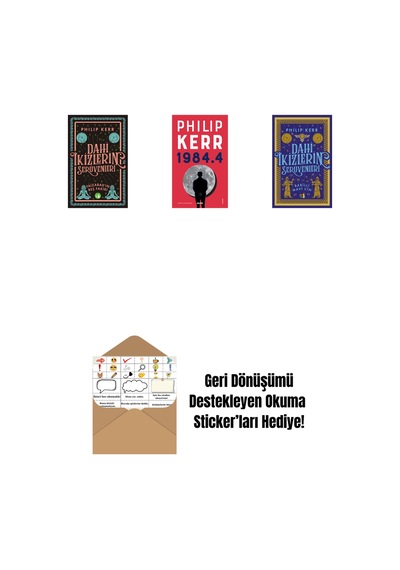 Dahi İkizlerin Serüvenleri - Faizabad'ın Beş Fakiri + 1984.4 + Dahi İkizlerin Serüvenleri - Babilli Mavi Cin + Okuma Sticker'ları