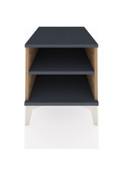 Kronos Komodin Tek Raflı 44x59x48 Çam-antrasit Atlas Çam