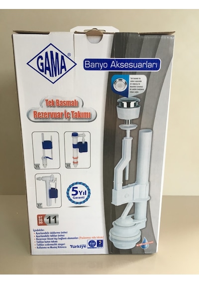 Gama Basmalı Rezervuar İç Takım Boşaltma  Sistemi