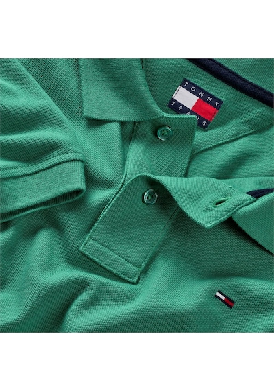 Tjm Reg Ess Polo Ext Erkek Yeşil T-shirt - Dm0dm22711
