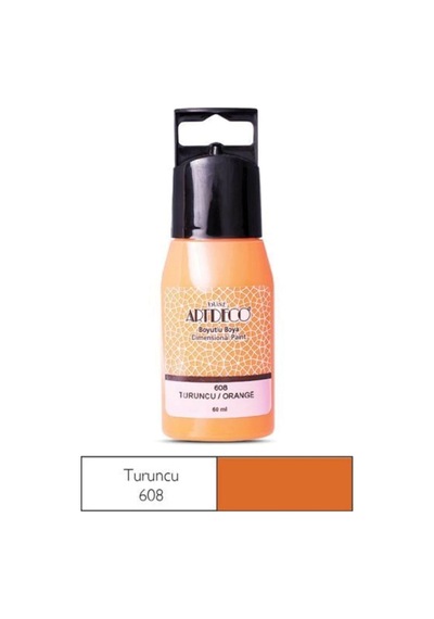 Artdeco Boyutlu Boya 60 Ml. 608 Turuncu Nocolor
