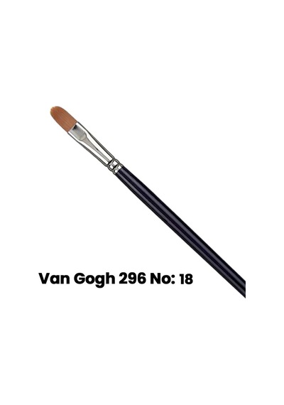 Van Gogh 296 Seri Sentetik Kedi Dili Fırça No 18
