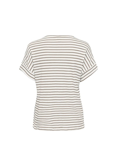 Only Onlıben S/s Moster V-neck Glıtter Topjrs Beyaz