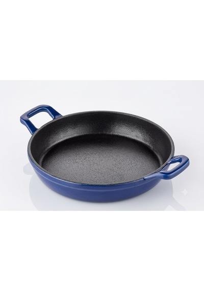 Silver Sil-1316 Sahanda 16 Lık Döküm Tava Mavi