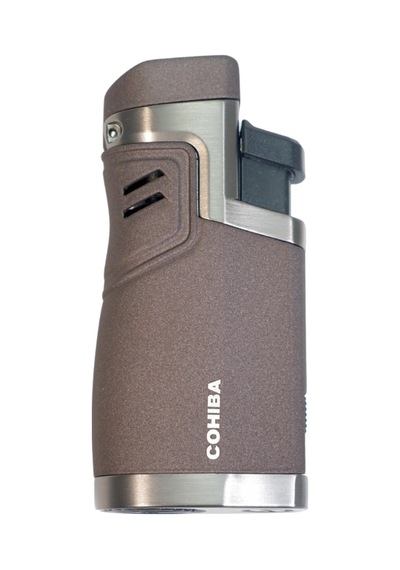 Cohiba 4 Torch Pürmüz Delici Kahverengi Metal Puro Çakmağı - Tr9493