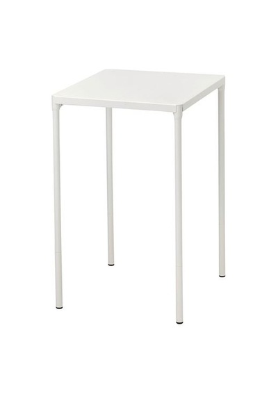 Ikea Fejan Balkon Masası, Beyaz, 50x44 Cm