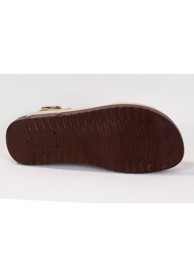 Dagoster Dza37-3031 Bej Günlük Ortopedik Kadın Sandalet