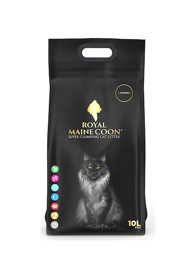 Royal Maine Coon Lavanta Kokulu Perlit Kedi Kumu 10 L