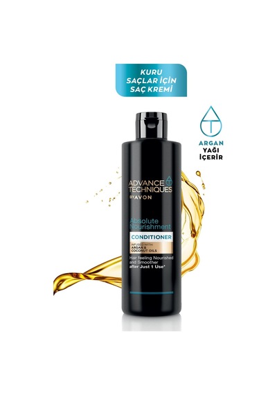 Avon Advance Techniques Argan Yağı İçeren Şampuan 700 ML + Saç Kremi 250 ML + Saç Serum 30 ML
