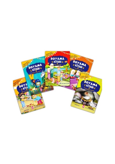 '+5 Yaş Renklerle Güzel Dinim Boyama Kitabı (Timaş Çocuk)