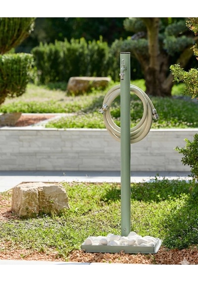 Loop Yuvarlak Bahçe Çeşmesi - Haki