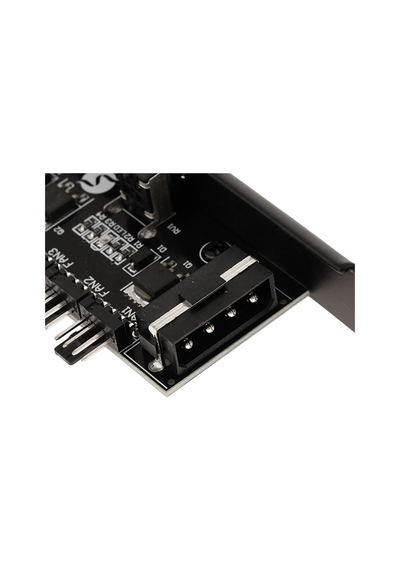6 Port Fan Çoğaltıcı Hız Kontrol Kartı Molex Güç Giriş Soketi