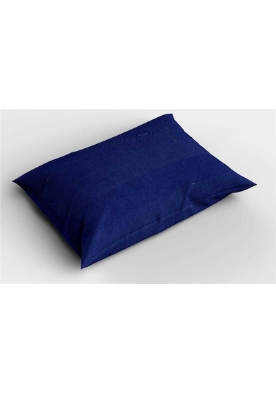 Maki %100 Pamuklu 2 Adet 50X70 Yastık Kılıfı Lacivert