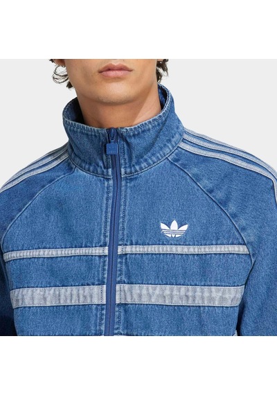 Adidas Adicolor Erkek Mavi Jean Ceket Jx6457 Mavi