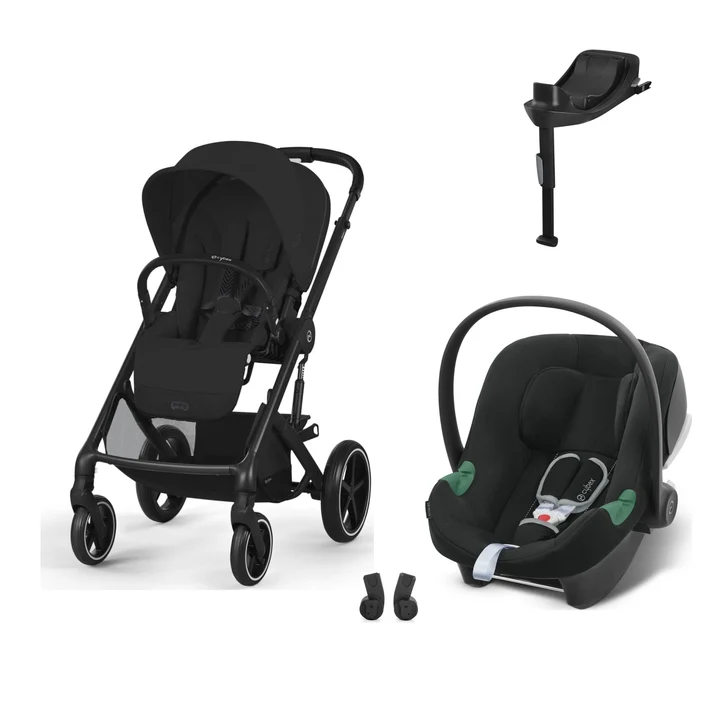 Balios S Lux Travel Sistem Black Moon Black & Aton B2 Bazalı Volcano Black