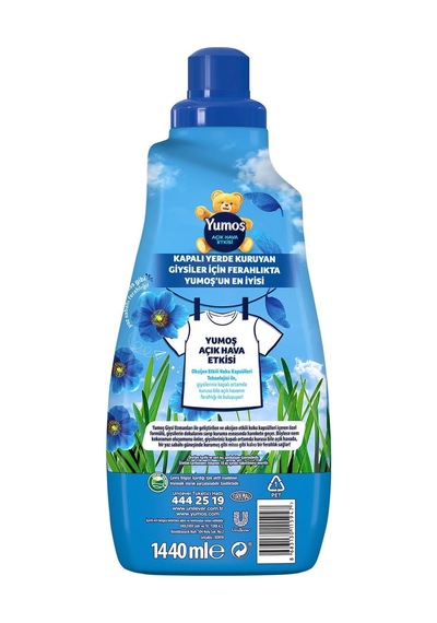 Açık Hava Etkisi Konsantre Çamaşır Yumuşatıcısı Mavi Gelincik 1440 Ml 60 Yıkama