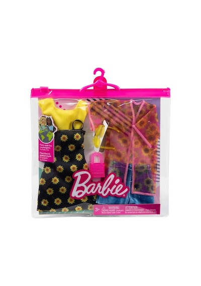 Barbie'nin Kıyafet Koleksiyonu 2'li Paketler / +3 Yaş