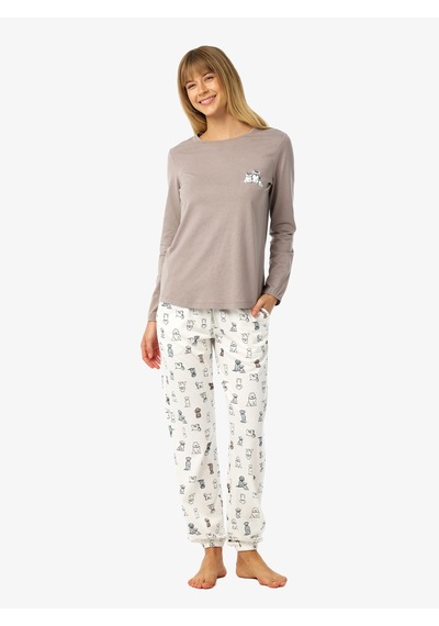 Blackspade Kadın Pijama Takımı 52265 - Vizon