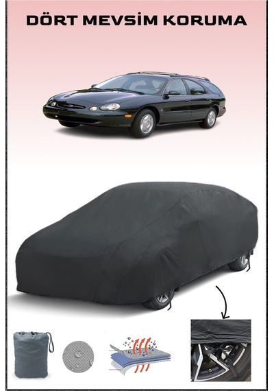 Siyah, Taurus Wagon 1995 - 1999, Araba Brandası, Oto Örtüsü, Araba Çadırı Siyah