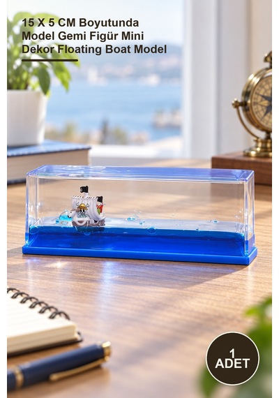 1 Adet Batmayan Gemi Alk3412 15 X 5 Cm Boyutunda Model Gemi Figür Mini Dekor Floating Boat Model