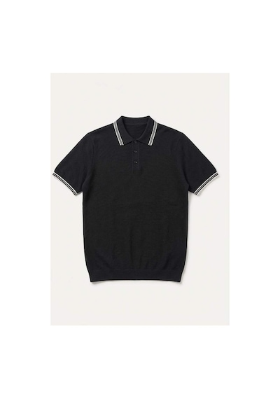 Defacto %100 Pamuk Polo Tişört G3307ax26smnv64 Lacivert-nv64