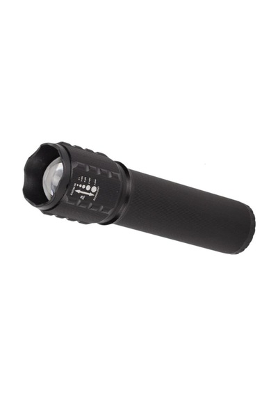 El Feneri Cob Led 4 Fonksiyonlu-zoomlu Usb Şarjlı Metal Kasa Profesyonel 140 32 Mm Jf-72