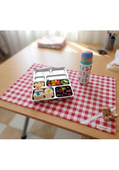 Beslenme Örtüsü 40 X 70 Kırmızı - Beyaz