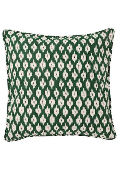 Ikea Skånefıbbla Yeşil-beyaz 50x50 Cm Kırlent Kılıfı Yeşil-Beyaz