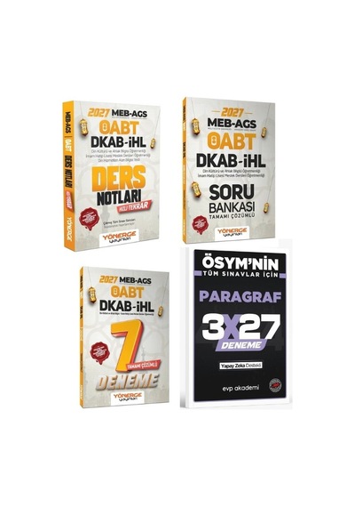 Yönerge 2027 Öabt Meb-ags Dkab Din Kültürü Ve Ahlak Bilgisi Ders Notları+soru Bankası+deneme+evp Akademi Paragraf