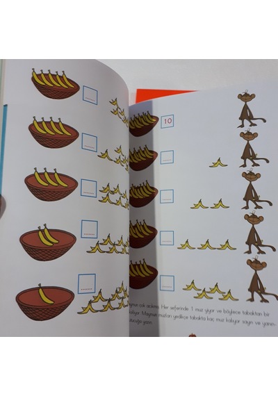 5+ Yaş Matematik + Görsel Alğı 2 Kitap Birlikte
