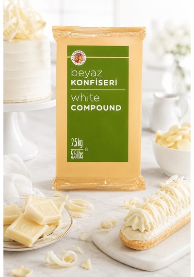 Altınmarka Beyaz Konfiseri Kaplama Çikolatası 2,5 Kg