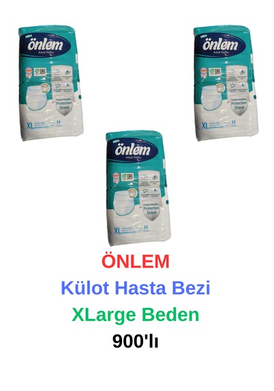Önlem - Külot Yaşlı Yetişkin Hasta Bezi Xlarege Beden 90'lı XL