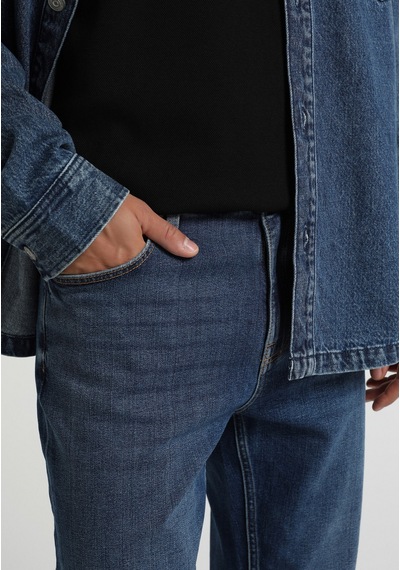 Colin's Colins Relaxed Straight Fit Erkek Dark İndigo Denim Jean Pantolon Cl1082952 Q1.v1 Dn45237