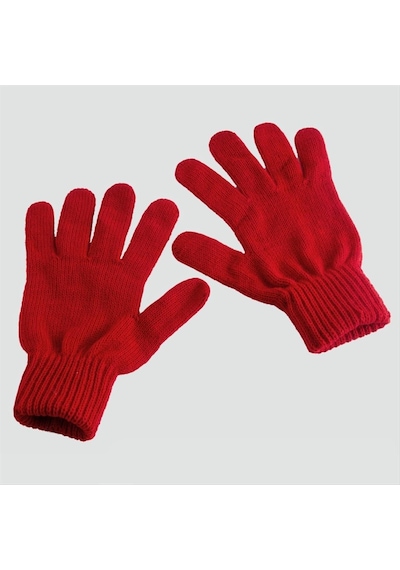 Süper - 555 - Tek Kat - Ece-umay - Eldiven Kırmızı