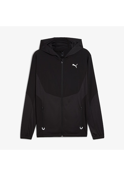 Puma Flex Fabric Mix Erkek Siyah Antrenman Ceketi 527588