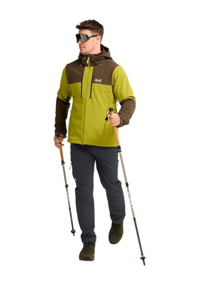 Salomon Jack Wolfskin Activate Flex A66392 Erkek Outdoor Pantolonu - Siyah