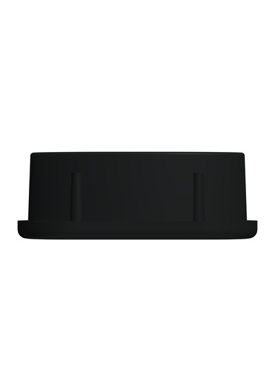 Cateksss 20x40 Mm Elips Kedi Gözü Profil Tapası Siyah - 20 Li Paket