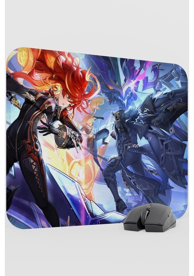 Capitano Genshin Impact Anime Oyuncu V5 - 48x40 Xl Gaming Mouse Pad Fare Altlığı