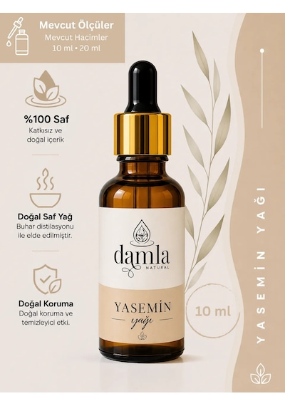 Biodamla Natural Yasemin Yağı 10 Ml