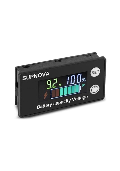 Dc 8v-100v Kurşun Asit Lityum Pil Kapasite Göstergesi -voltmetre Gerilim Ölçer 12v-24v-48v-72v