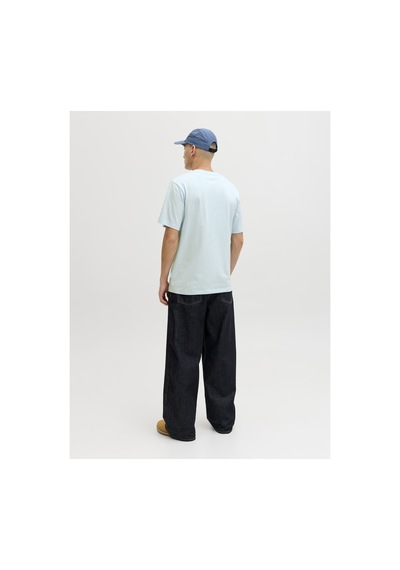 Jack & Jones Jcofusıon Dots Prınt Tişört 12289863 Mavi