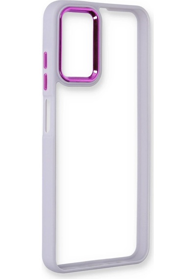 Gld-spt- Newface Samsung Uyumlu Galaxy A03s Kılıf Dora Kapak - Lila