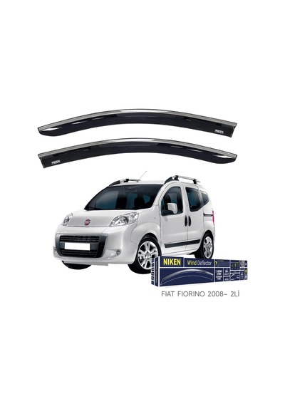 Fiat Fiorino Niken Kromlu Cam Rüzgarlığı 2li Set 2008 Ve Üstü