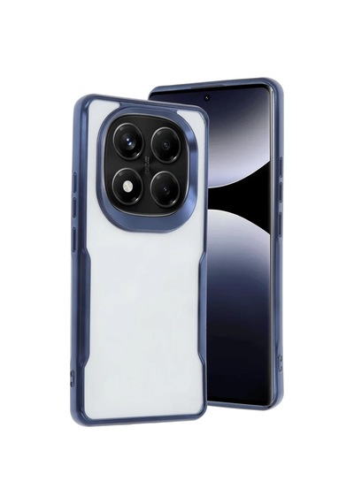 Xiaomi Redmi Note 14 Pro 4g Uyumlu Kılıf Boyi Silikon Kapak - Lacivert