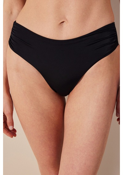 Penti Basic High Shirred Siyah Bikini Altı Plxdg4dw23ıy-bk5 Siyah