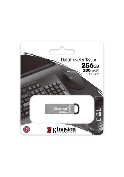 Kingston Datatraveler Kyson 256gb Usb Flash Bellek , Dtkn/256gb,